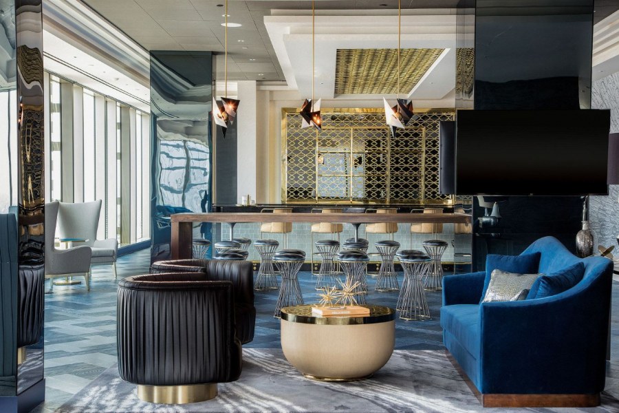 Спальня в зимних тонах