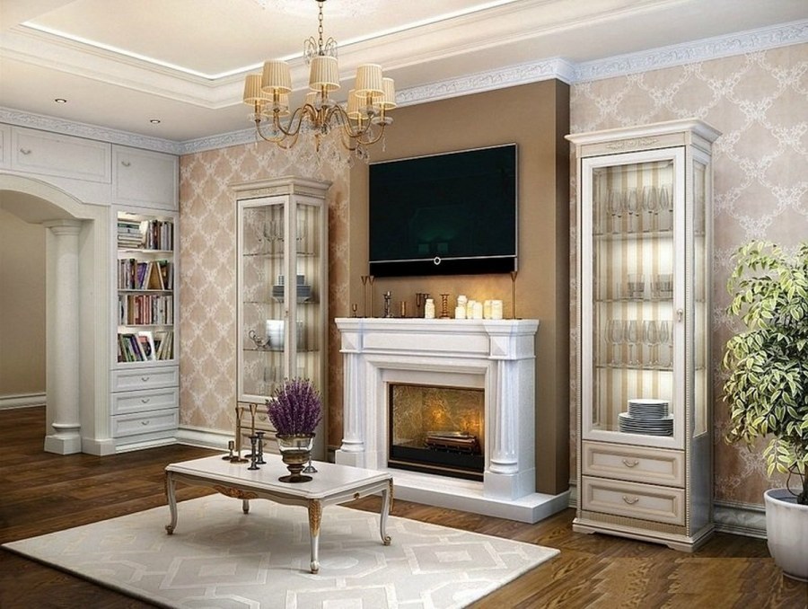 Гостиная в Нео Прованс