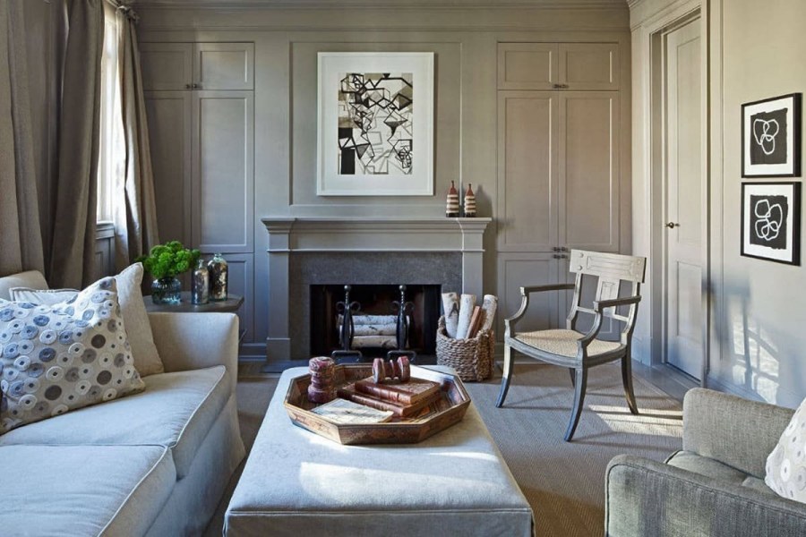 Гостиная американская Неоклассика