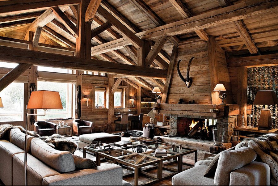 Шале интерьер Лапландия
