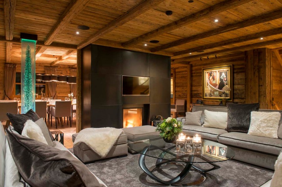 Интерьер в стиле Шале