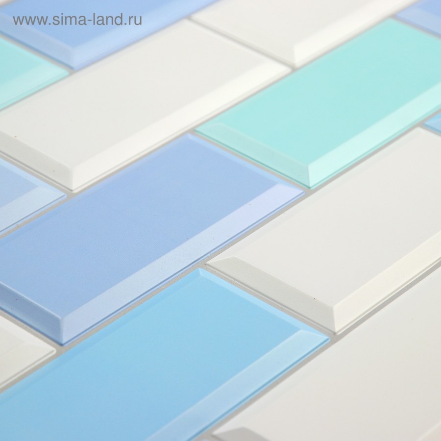 Панель ПВХ плитка нюаж 484*966*0,3мм