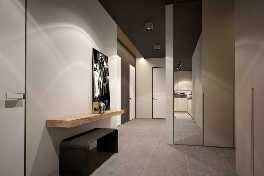 Интерьер холла в современном стиле