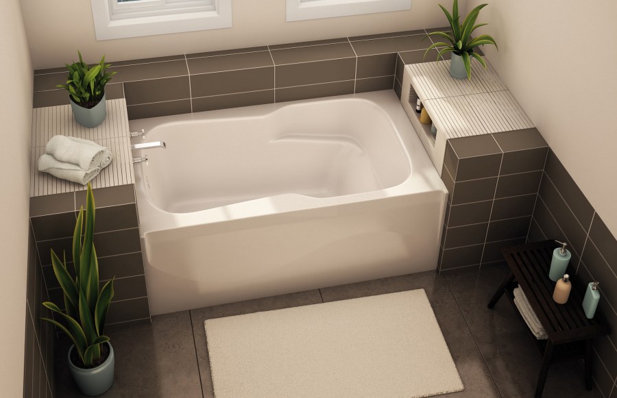 Акриловая ванна Ravak Rosa II 160x105 l