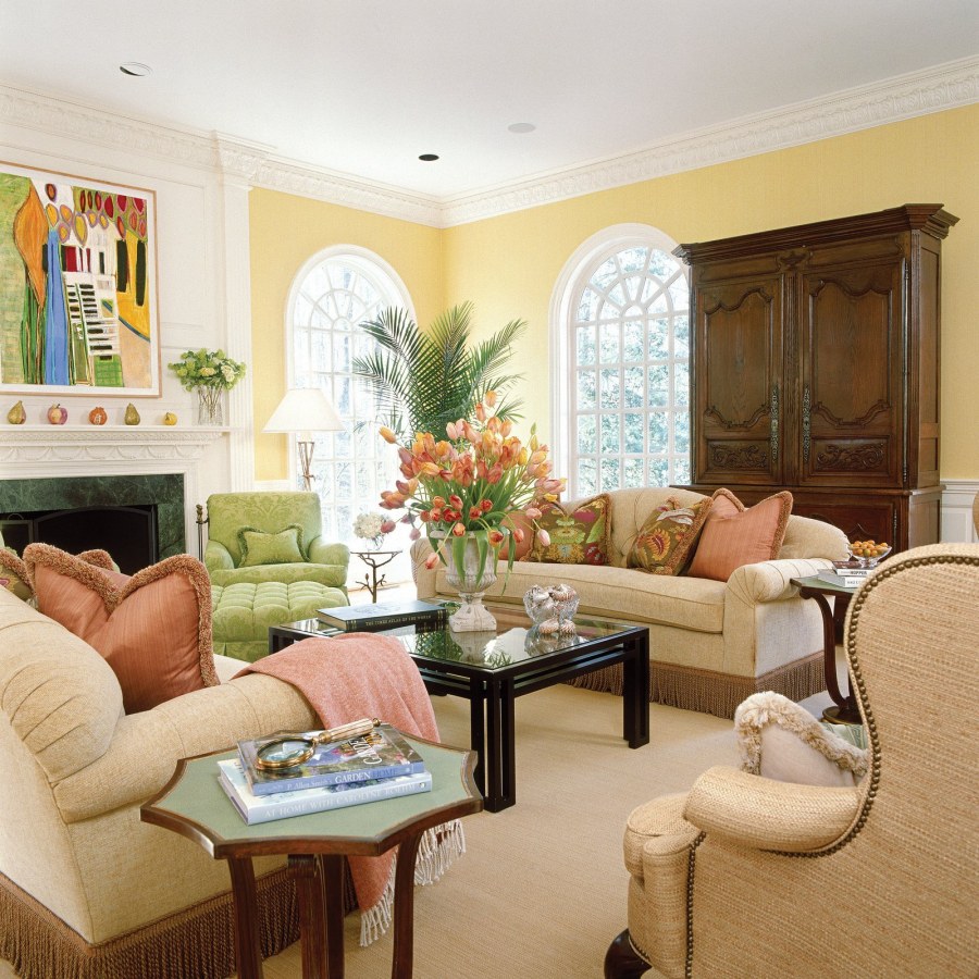 Песочный цвет в интерьере