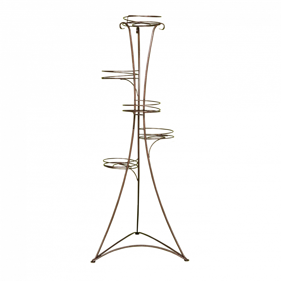 Подставка для цветов ЗМИ Стелла 7 медный антик