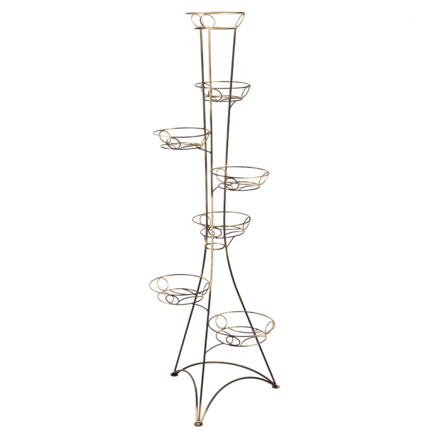 Подставка п/ц Консул 7 горшков хт7362 бронза антик