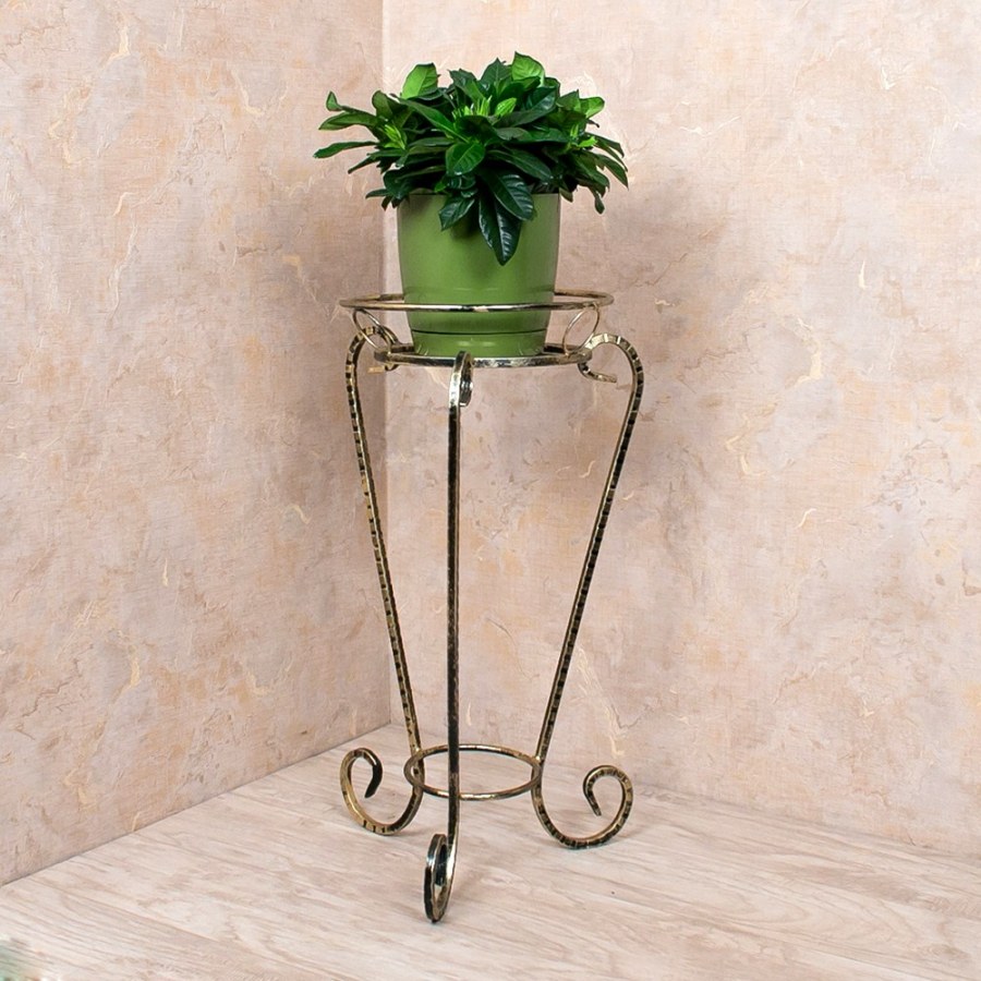 Кованые подставки для цветов напольные