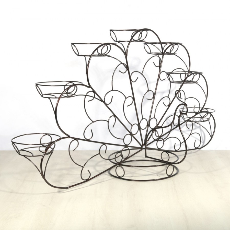 Подставка для цветов ЗМИ Стелла 7, напольная, 159х64см, пдц87ч