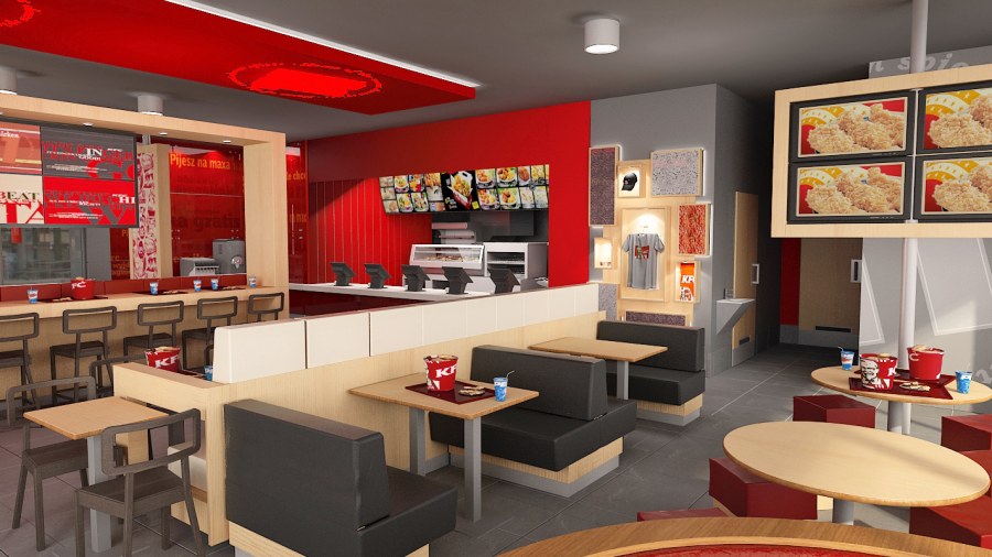 Ресторан KFC В исторических зданиях