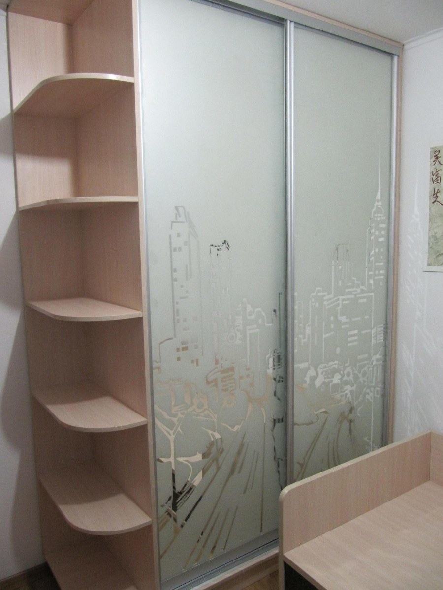 Боковые стенки для шкафа купе дуб Млечный