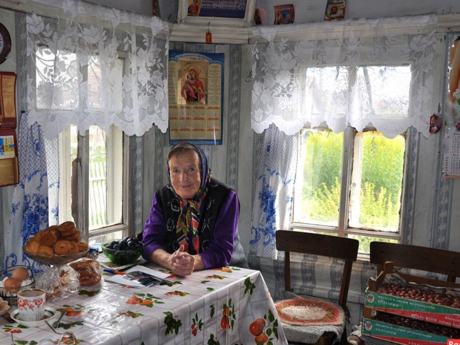 Домик в деревне бабушка