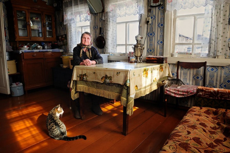 Домик в деревне бабушка