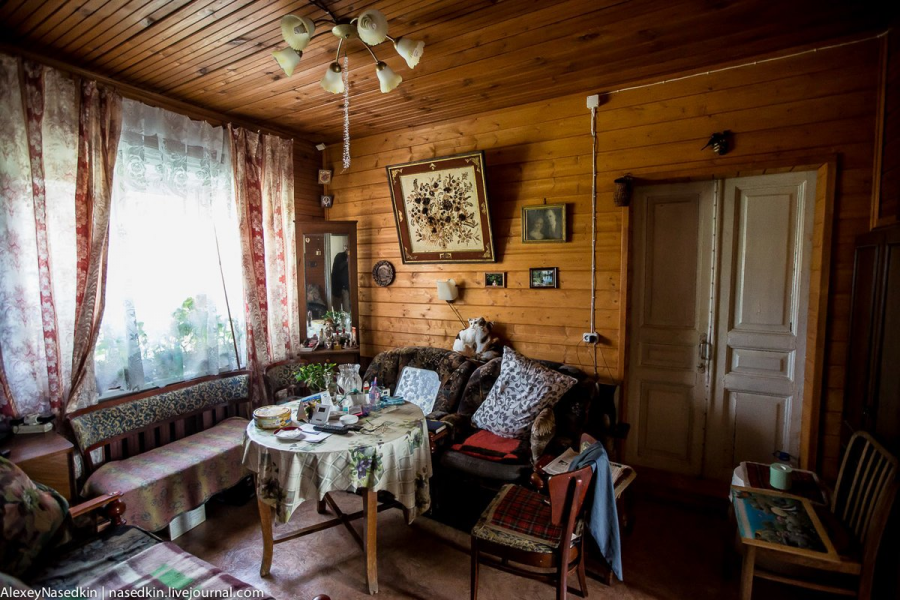 Старая дача интерьер