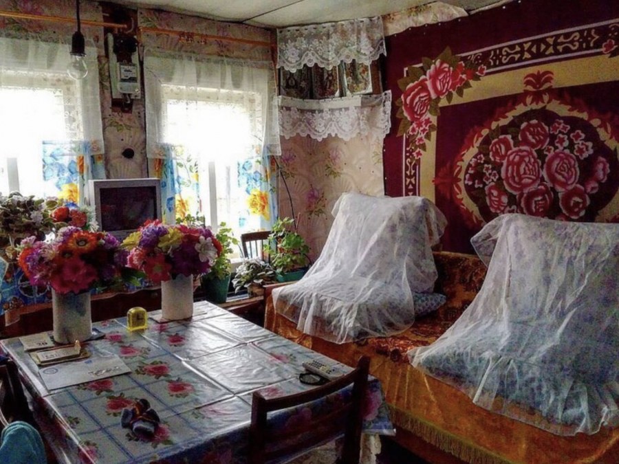 Интерьер бабушкиного дома в деревне