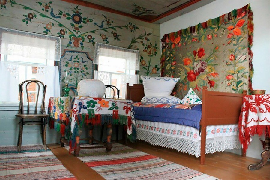 Интерьер бабушкиного дома в деревне