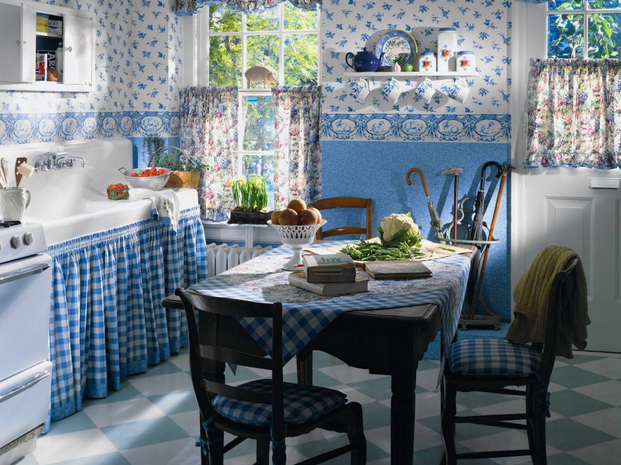 Кухня в бабушкином стиле