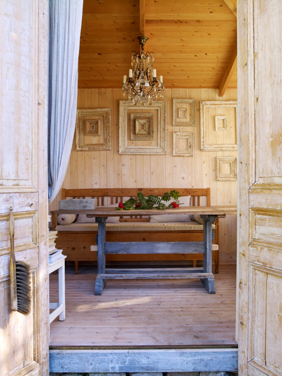 Бабушкин деревенский дом внутри