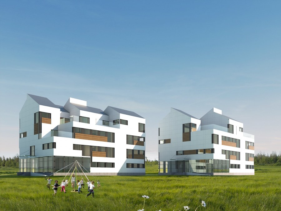 Современные малоэтажные здания