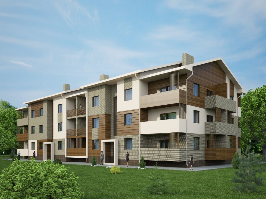 Малоэтажные многоквартирные дома