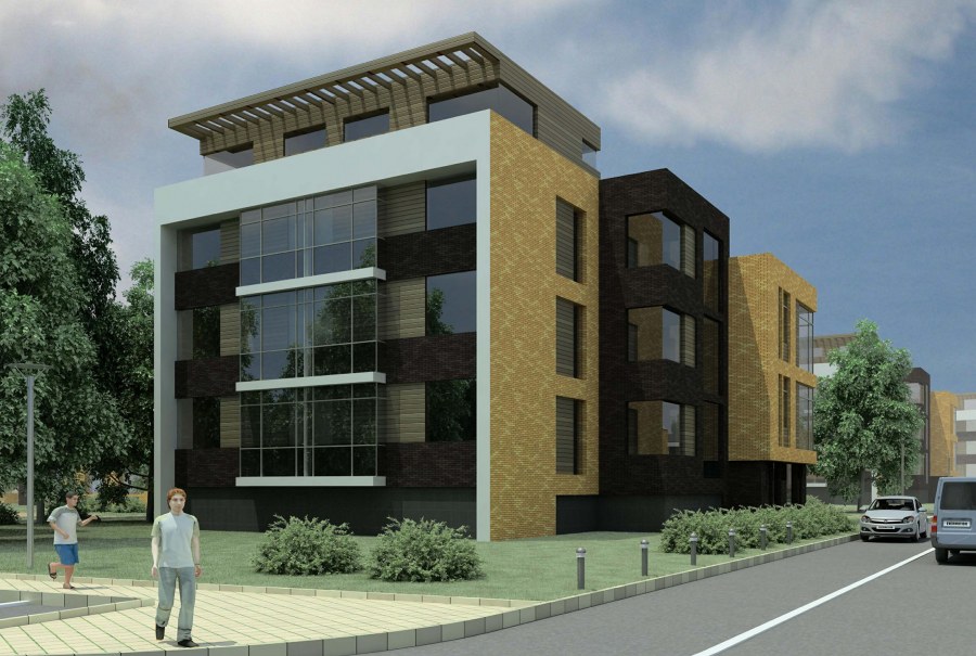 Малоэтажный жилой комплекс в пос.Светлогорье