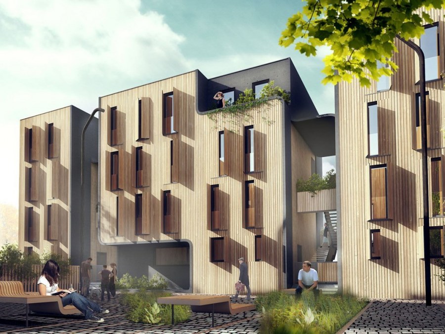 Малоэтажные жилые комплексы в Европе