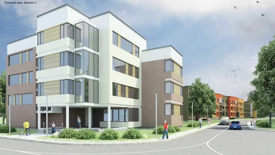 Среднеэтажная малоэтажная жилая застройка