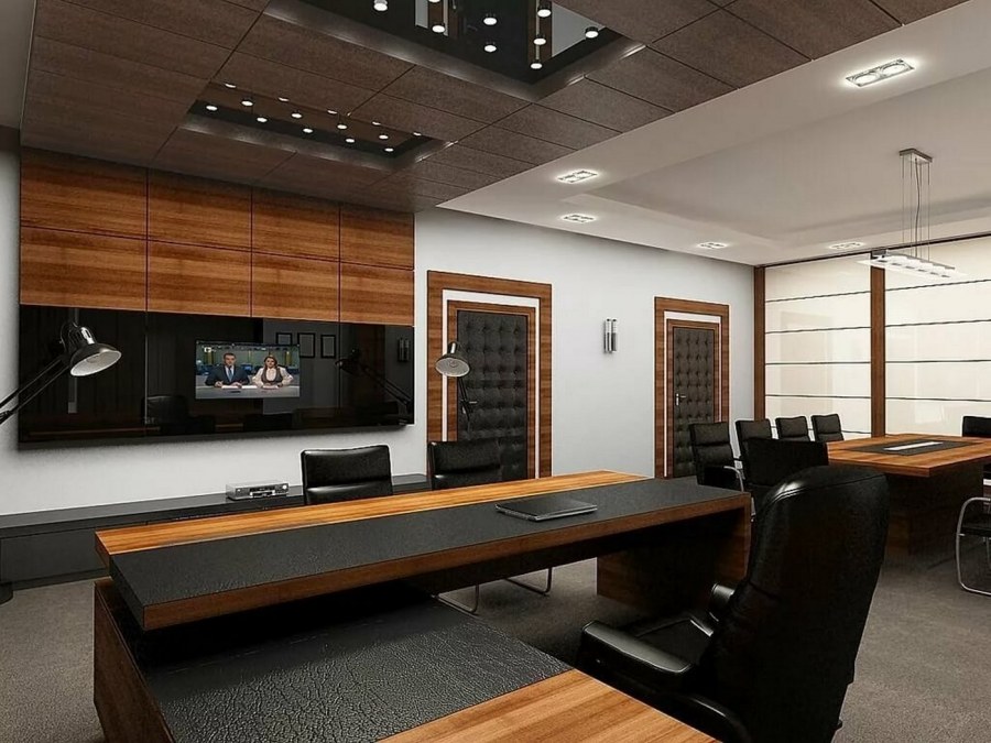 Красивые современные кабинеты