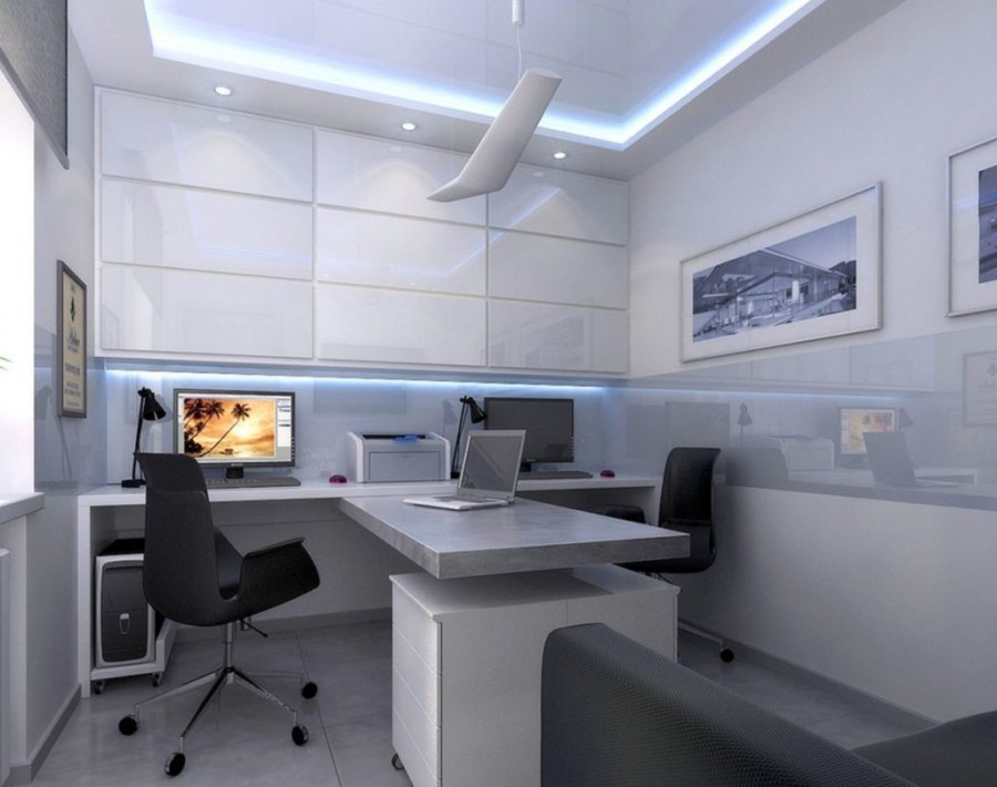 Кабинет в стиле Зайтек