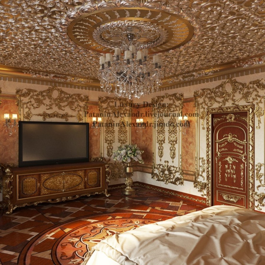 Дорогая мебель спальная арабская