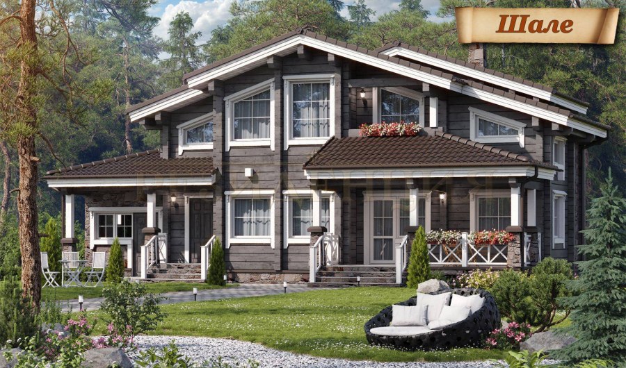 Коттедж в финском стиле