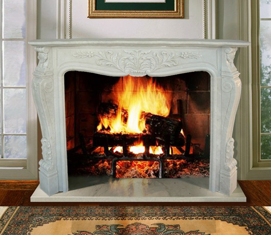 Мрамор Avalanche камин