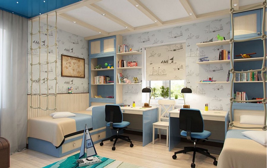 Планировка комнаты для мальчика