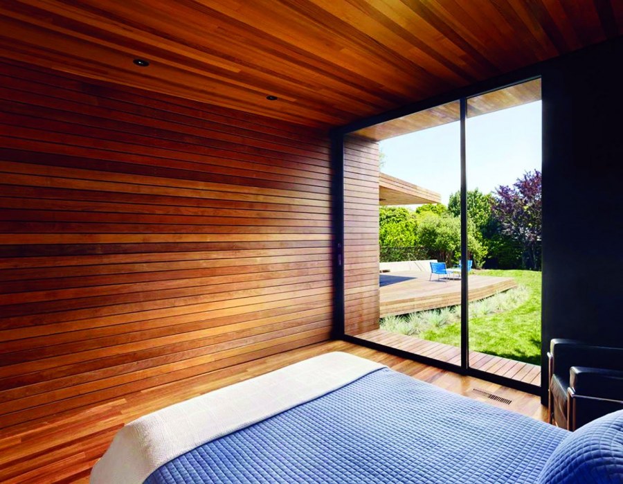 Отделка планкен лиственница интерьер