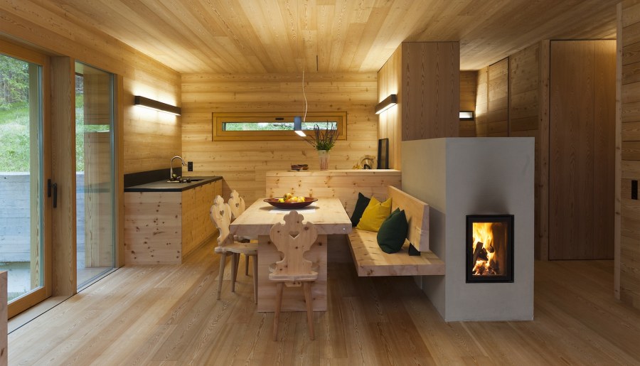 Отделка планкен лиственница