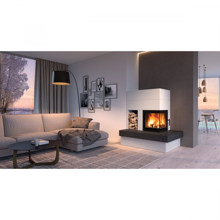 Камин Оливия Kratki угловая