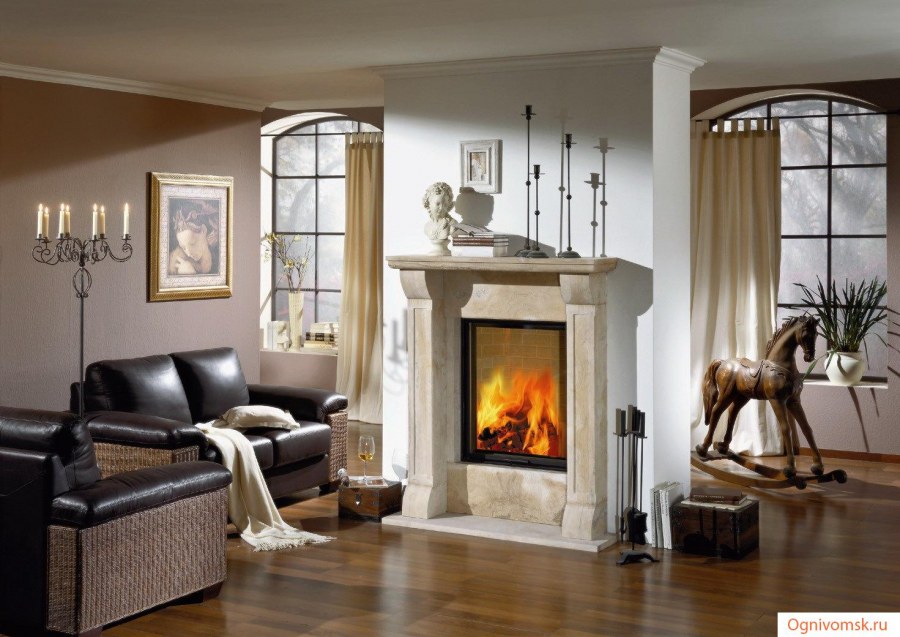 Каминная топка Brunner Eck-Kamin 51/52/52