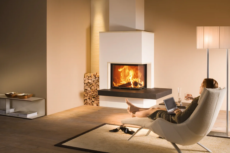 Камин в интерьере