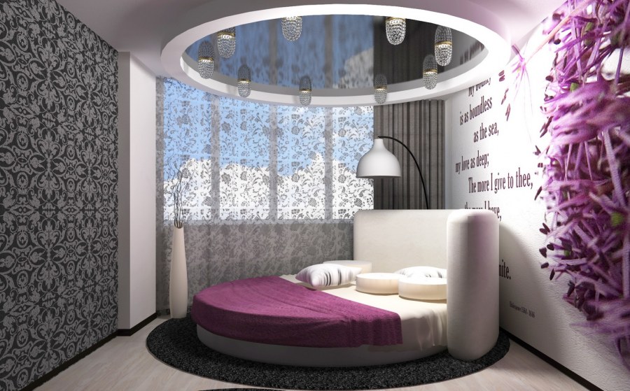 Интерьер спальни для девушки