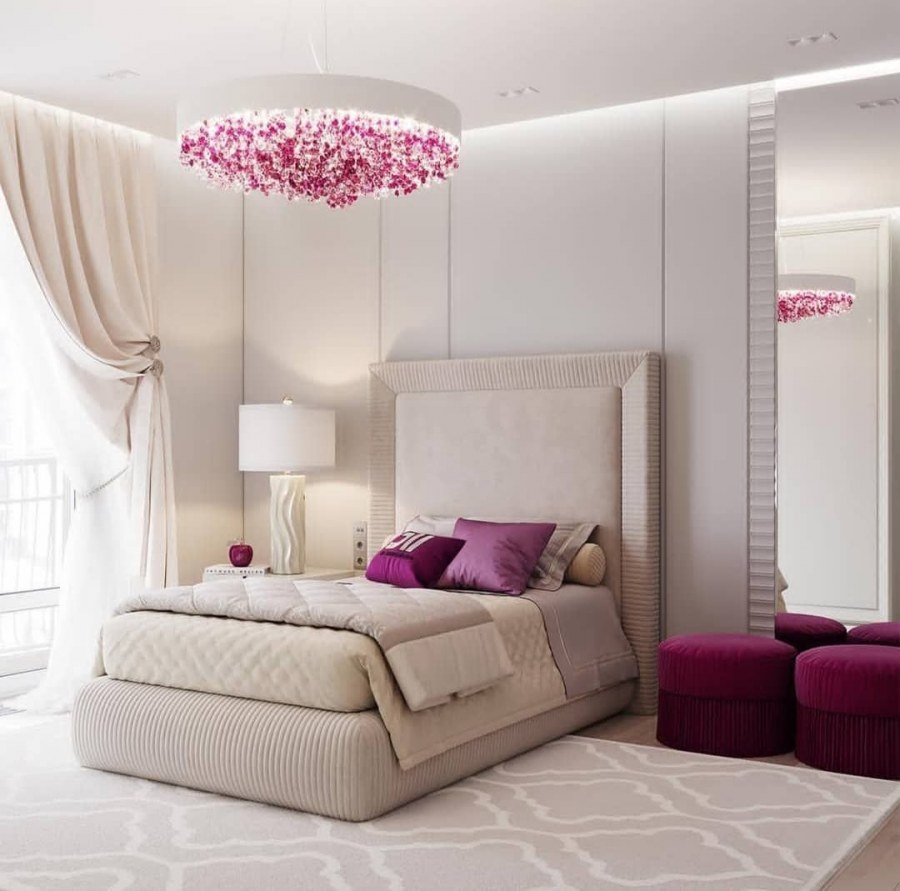 Красивая спальня для девушки