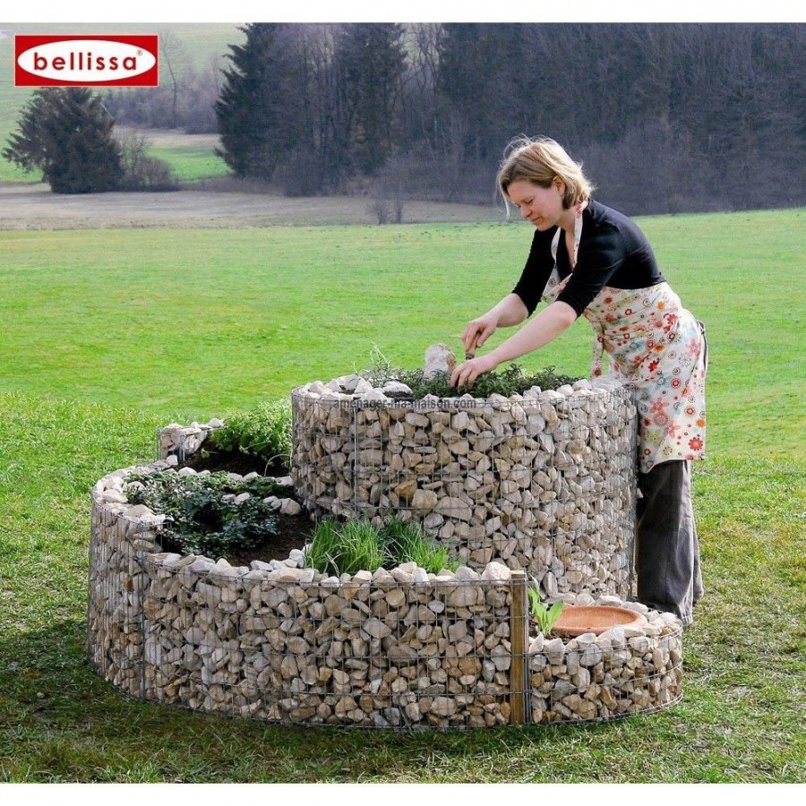 Габион улитка