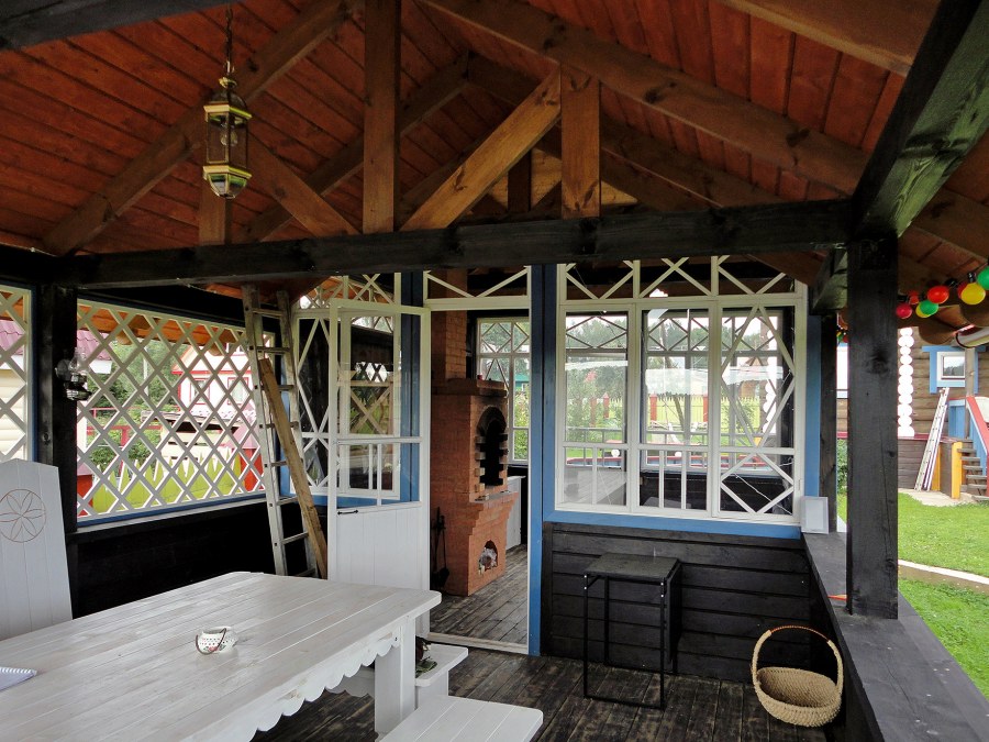 Уютный дачный интерьер