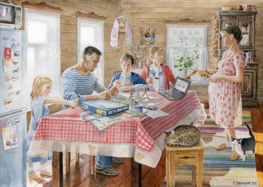 Фотосессия в стиле русских барынь