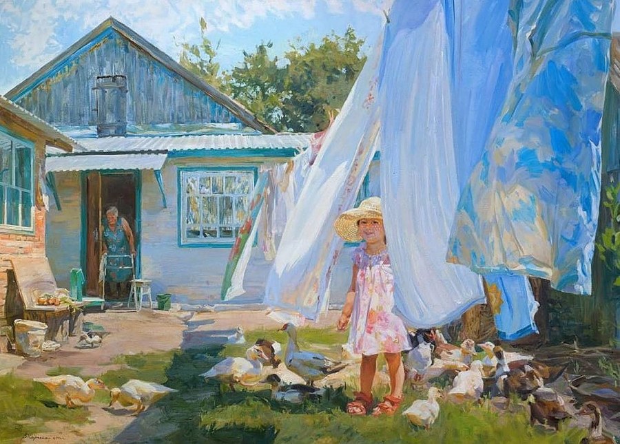 Веранда в деревенском стиле