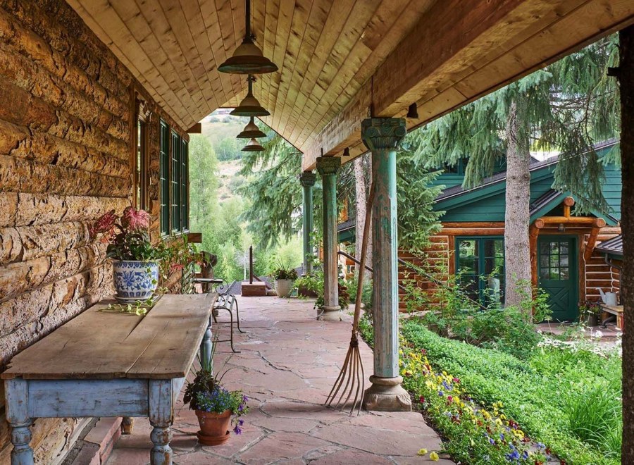 Кухня деревенский стиль Прованс Шале