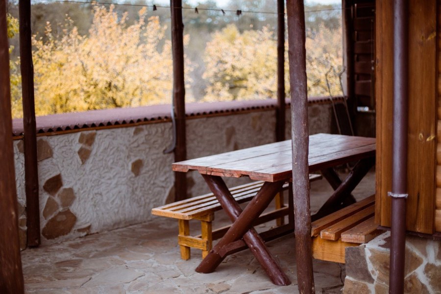 Фото Сельская веранда на Кавказе