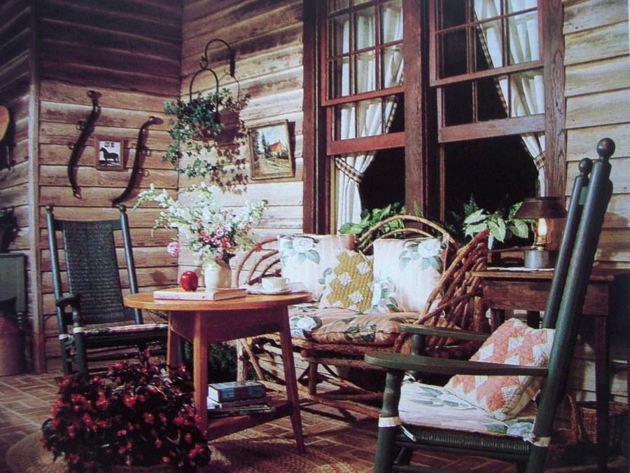 Сад в стиле Кантри деревенский уют