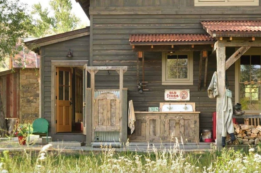 Беседка патио в стиле Barn House