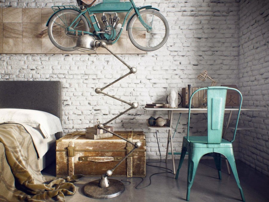 Предметы интерьера в стиле лофт