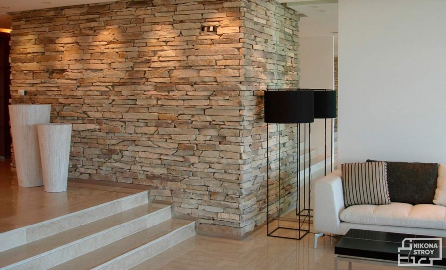 Искусственный камень для внутренней отделки